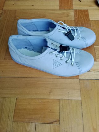 Zapatillas Ecco Mujer Talla 37 Gris azulado