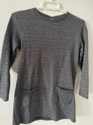 Vestido niña Sfera negro brillante 7-8 años