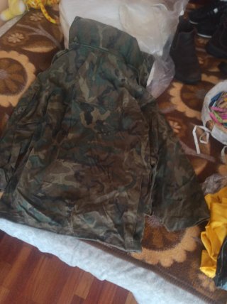 Chaquetón militar tres cuartos