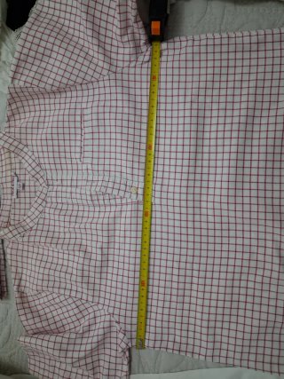 Pijama NAD NAD cuadros rojo y blanco