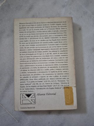 Derecho y sociedad en el reino visigodo