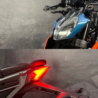 KTM Duke 125 ABS Azul/Naranja
