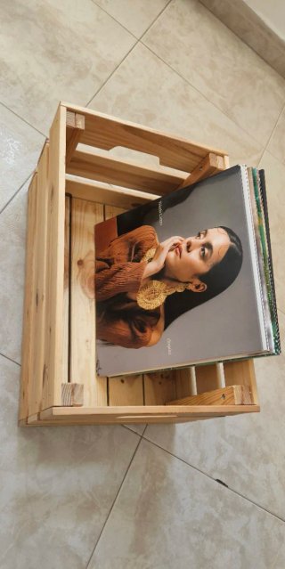 Caja de madera decorativa Ikea