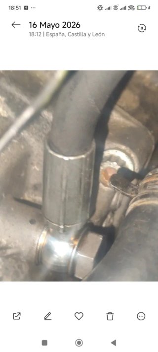 Latiguillo Turbo Engrase Seat León fr mk1