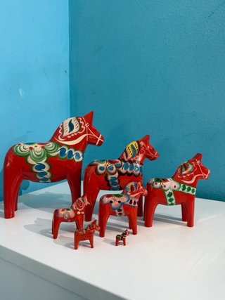 Conjunto di Cavalli Dala Rossi Decorati