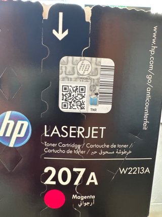 Tóner HP LaserJet 207A Magenta