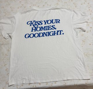 Camiseta Nude Corazones Azul