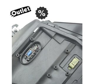 KJ FARO BI-XENON BMW E60 05-07 OJO DE ANGEL FONDO NEGRO DCH