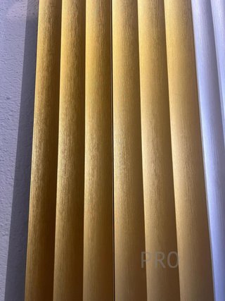 Listones de PVC Dorado Efecto Onda