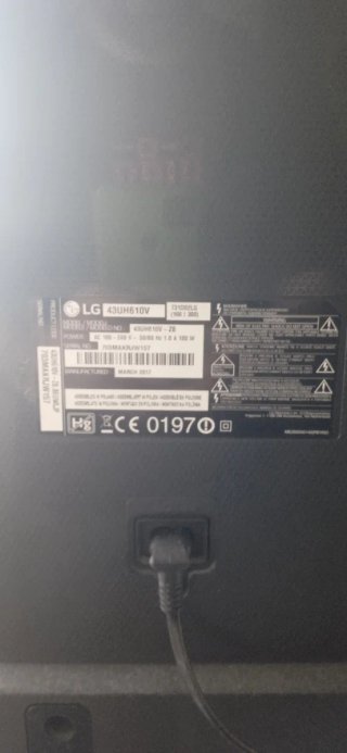 Televisor LG 43 pantalla plana