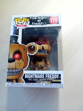 Funko Pop Nightmare Freddy 111 Five Nights at Fred