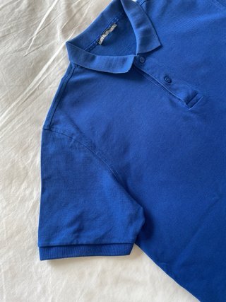Polo Zara Azul Talla L