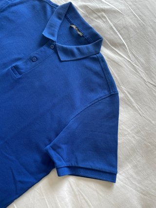 Polo Zara Azul Talla L