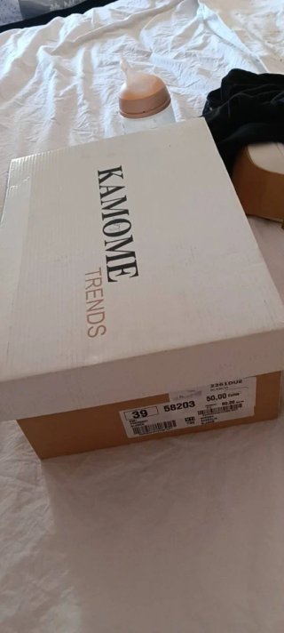 Sandalias Plataforma Kamome Blancas Talla 39