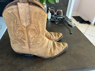 Botas Vaqueras Vintage Marrones