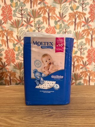 Cambiador Desechable MOLTEX 10uds 60x60cm