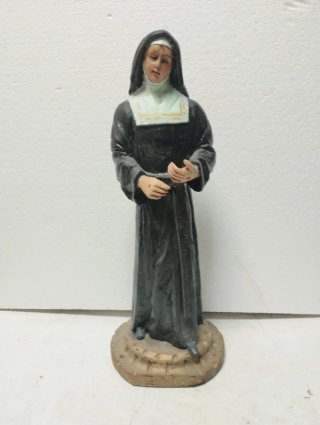 Santa Rita talla madera 41 cm