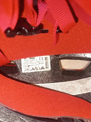Casco bici niños Decahtlón rojo