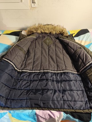 Chaqueta Parka Hombre Celio Verde Talla M