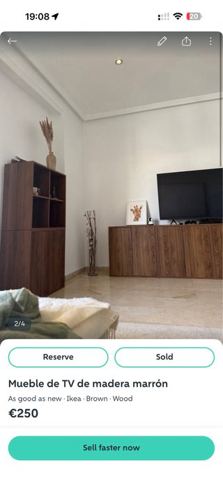 Estantería Eket Ikea Madera Marrón