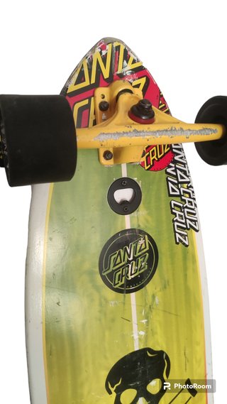 Cruiser Santa Cruz Landshark Rasta Longboard