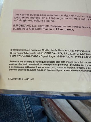 Física i química 1 Batxillerat