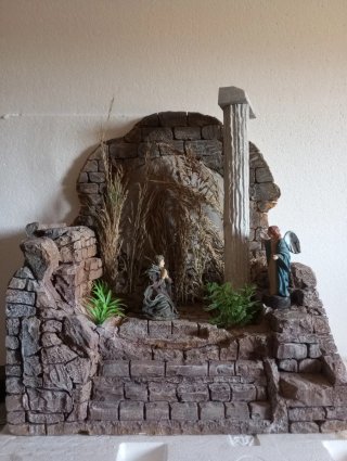 Pesebre Nacimiento Belén No incluye Figuras