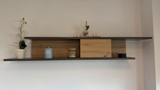 Mueble TV madera y metal