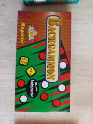 Lote juegos de mesa: Dados, Backgammon, Naipes