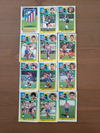 Cromos Fútbol Club Atlético de Madrid