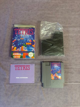 Tetris Nintendo NES Caja Manual Cartucho