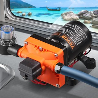 VEVOR Bomba de agua 12V diafragma 11,36 L/min