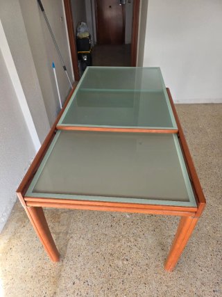 Mesa de comedor extensible