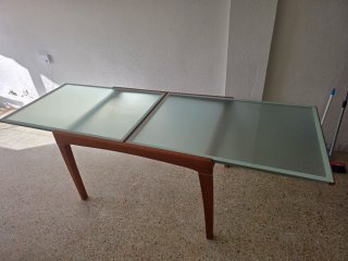 Mesa de comedor extensible