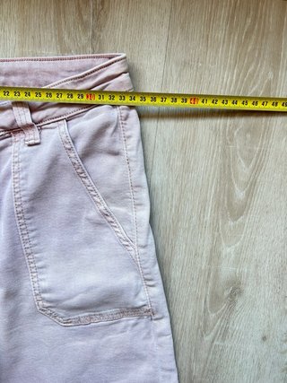 Pantalón vaquero Mango mujer rosa