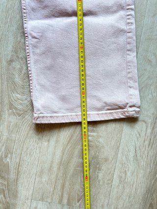 Pantalón vaquero Mango mujer rosa