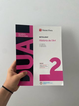 Història de l'Art, 2 Batxillerat, Dual Quadern ...