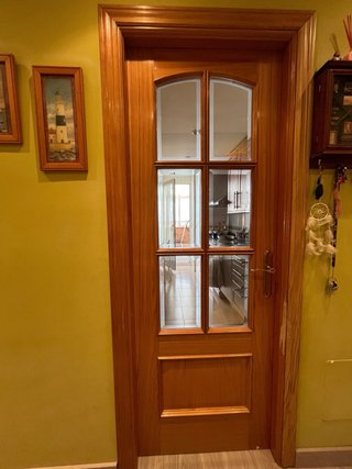 5 Puertas de Roble con Cristal