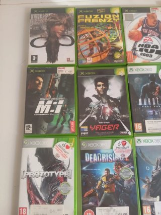 Lote 20 juegos Xbox LEER