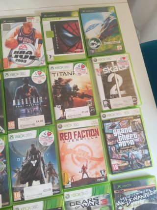 Lote 20 juegos Xbox LEER