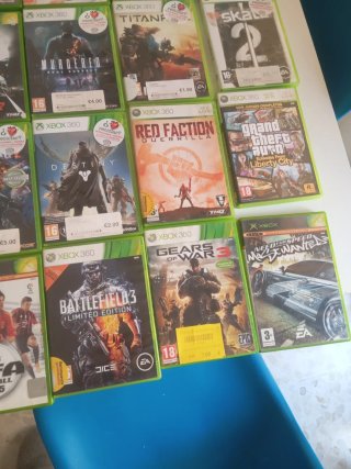 Lote 20 juegos Xbox LEER