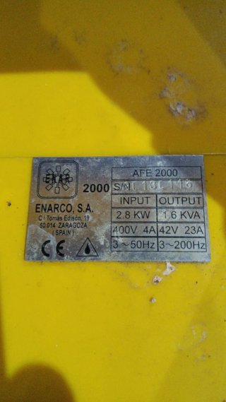 Convertidor AFE 2000 P ENARCO