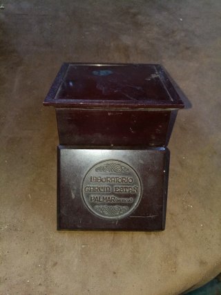Archivador/Tarjetero Baquelita Antiguo
