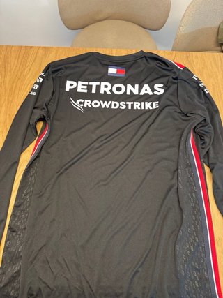 Camiseta Mercedes-AMG Petronas F1 Negra
