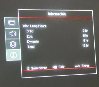 Proyector Optoma Full HD 1080p Blanco + pantalla