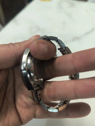 Reloj Orient Automático Plata y Blanco