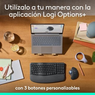 Logitech Ergo M575S ratón ergonómico inalámbrico