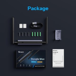 SONOFF Dongle Zigbee PoE MAX Ethernet Wi-Fi USB