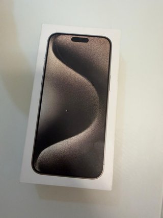 iPhone 15 Pro Max 256GB Titanio Natural + Caja