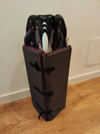 Cuna de viaje plegable